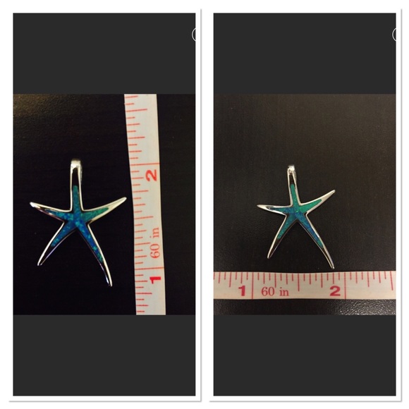 Blue fire Opal Necklace 5 ⭐️ Rated!!! - Picture 8 of 8